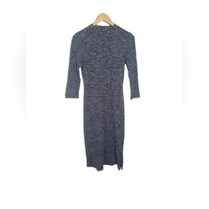 Gianni Bini Blue Long Sleeve Dress